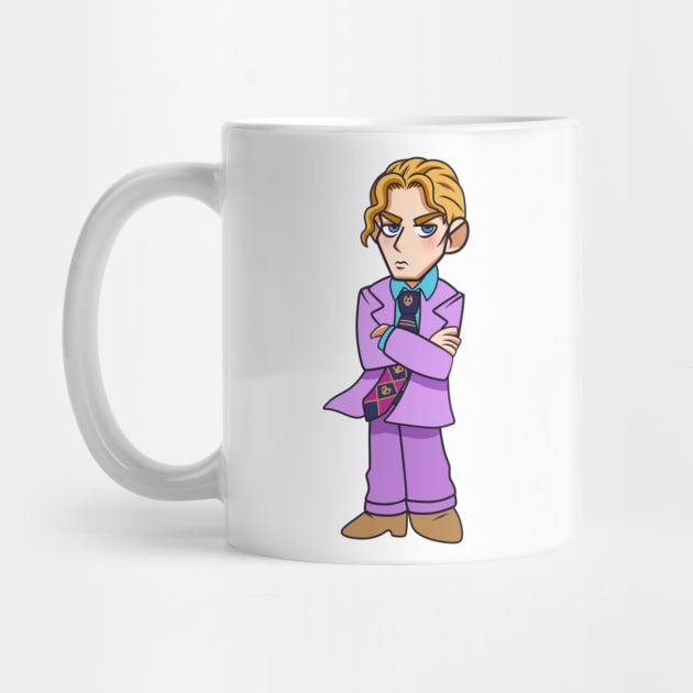 Mini Yoshikage Kira by emmydragonartz 